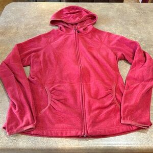 Women’s the north face zip up size medium